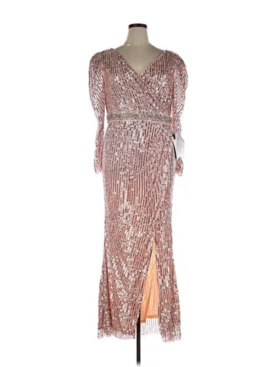 Pre-owned Mac Duggal Cocktail Dress In Pink
