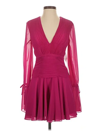 Pre-owned Mac Duggal Cocktail Dress In Pink