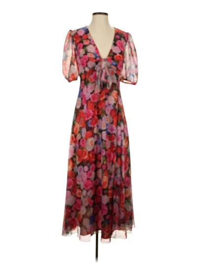 Pre-owned Mac Duggal Cocktail Dress In Pink