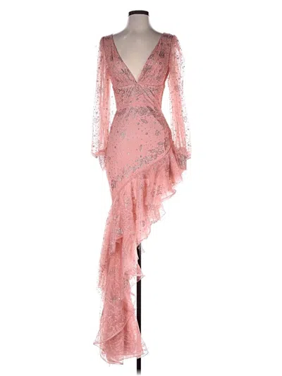 Pre-owned Mac Duggal Cocktail Dress In Pink
