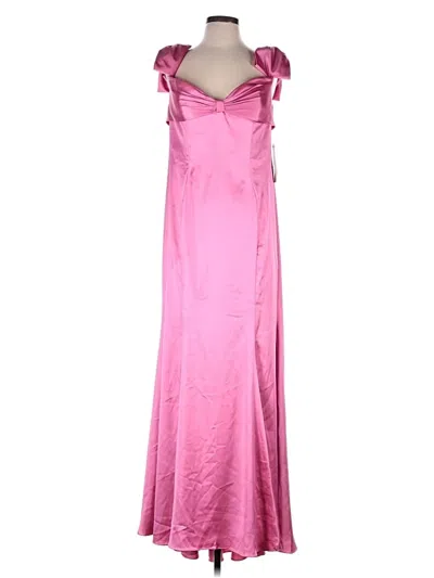 Pre-owned Mac Duggal Cocktail Dress In Pink