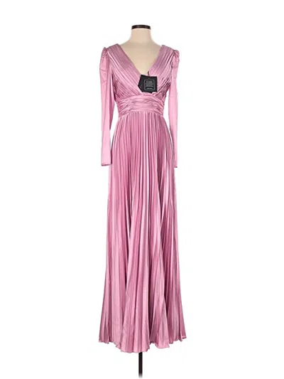 Pre-owned Mac Duggal Cocktail Dress In Pink
