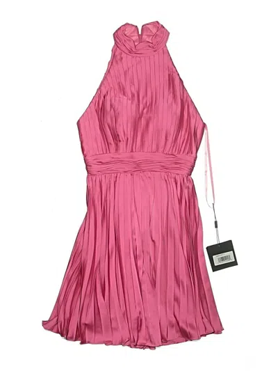 Pre-owned Mac Duggal Cocktail Dress In Pink