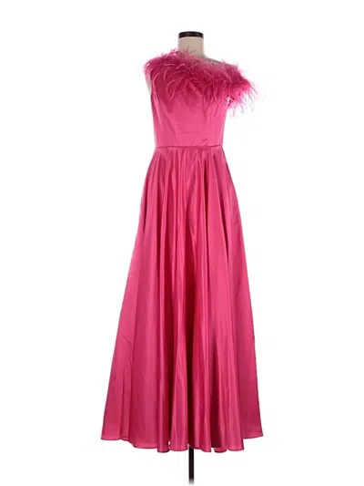 Pre-owned Mac Duggal Cocktail Dress In Pink
