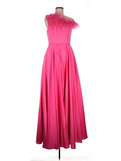 Pre-owned Mac Duggal Cocktail Dress In Pink