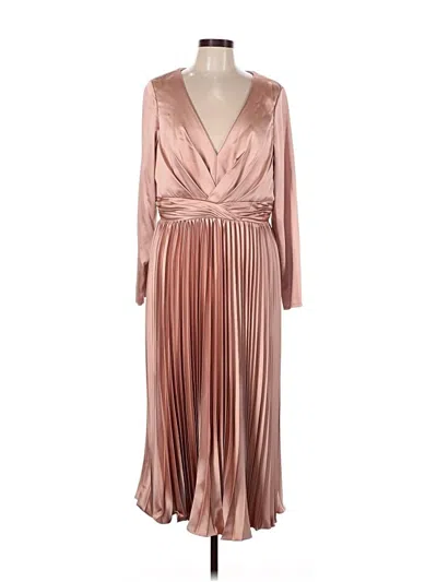 Pre-owned Mac Duggal Cocktail Dress In Pink