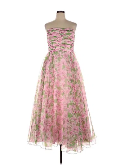 Pre-owned Mac Duggal Cocktail Dress In Pink