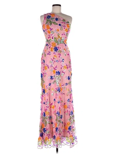 Pre-owned Mac Duggal Cocktail Dress In Pink
