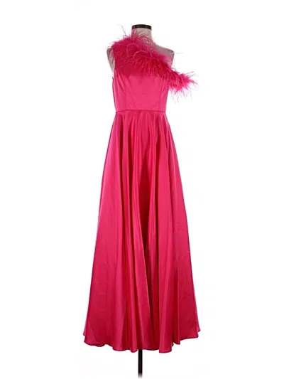 Pre-owned Mac Duggal Cocktail Dress In Pink