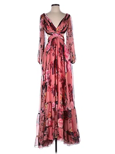 Pre-owned Mac Duggal Cocktail Dress In Pink