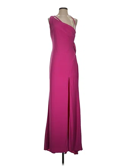 Pre-owned Mac Duggal Cocktail Dress In Purple