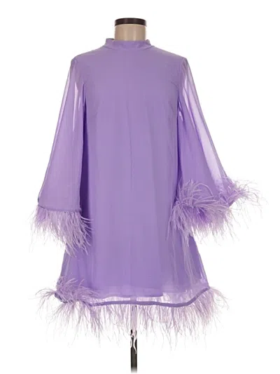 Pre-owned Mac Duggal Cocktail Dress In Purple