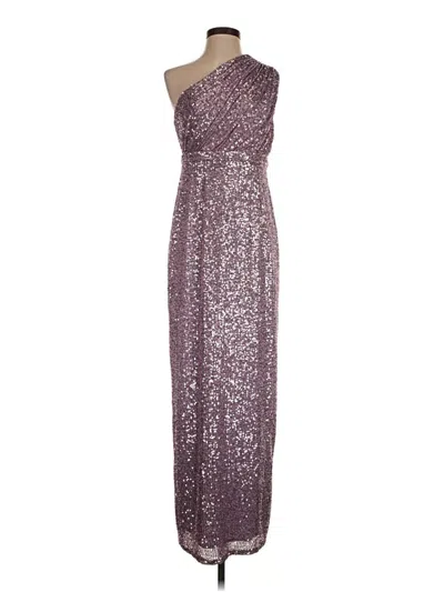 Pre-owned Mac Duggal Cocktail Dress In Purple