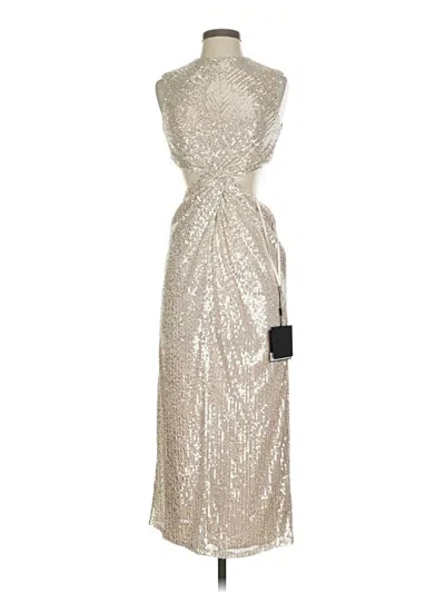 Mac Duggal Cocktail Dress In Silver