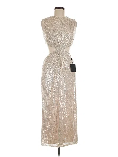 Mac Duggal Cocktail Dress In Silver