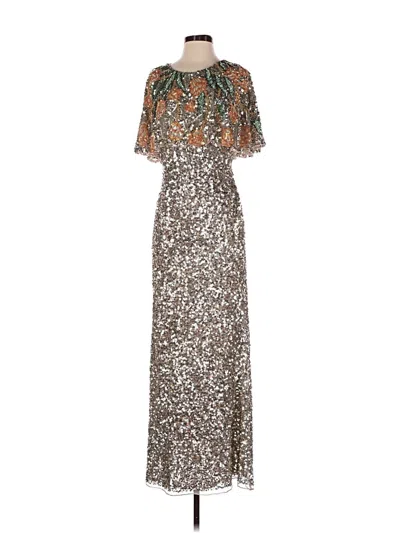 Mac Duggal Cocktail Dress In Silver