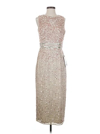 Mac Duggal Cocktail Dress In Silver
