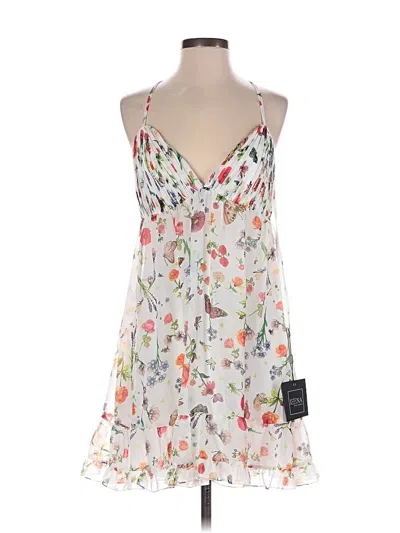 Mac Duggal Cocktail Dress In White