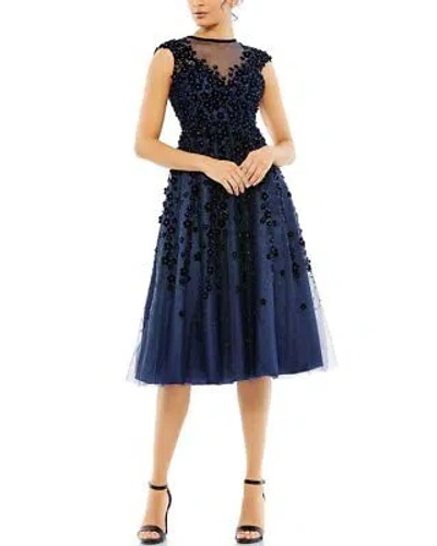 Pre-owned Mac Duggal Cocktail Dress Women's In Midnight