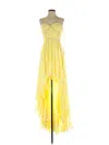 Mac Duggal Cocktail Dress In Yellow