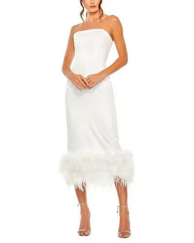 MAC DUGGAL COLUMN MIDI DRESS