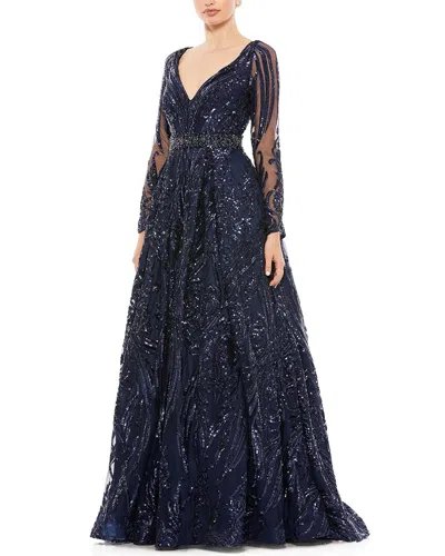 MAC DUGGAL MAC DUGGAL EMBELLISHED EVENING GOWN