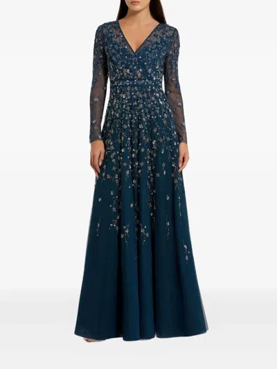 Mac Duggal Embellished Maxi Dress