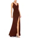 Mac Duggal Faux Wrap Gown