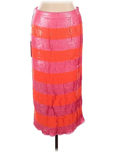 Pre-owned Mac Duggal Formal Skirt In Pink