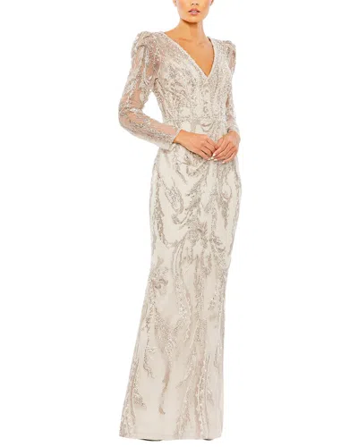 Mac Duggal Gown In Neutral