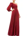 Mac Duggal Gown In Burgundy