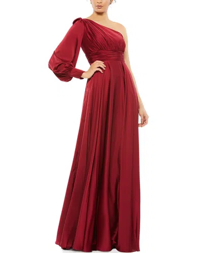 Mac Duggal Gown In Burgundy