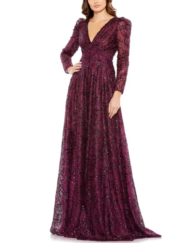 Mac Duggal Gown In Purple