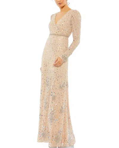 Mac Duggal Gown In Beige