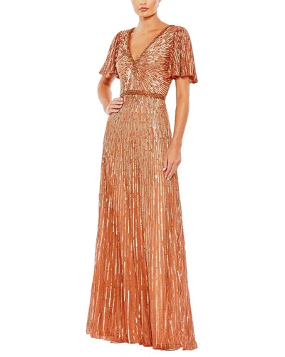 Mac Duggal Gown In Brown
