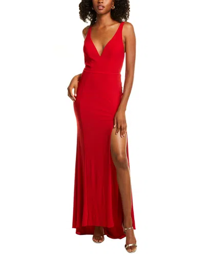 Mac Duggal Gown In Red