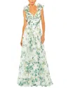 Mac Duggal Gown In White