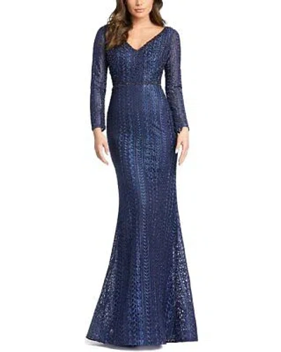 Pre-owned Mac Duggal Gown Women's In Midnight