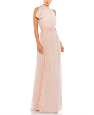 Mac Duggal Women's Sleeveless Chiffon Gown In Blush