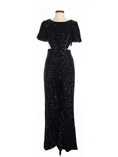 Pre-owned Mac Duggal Jumpsuit In Black