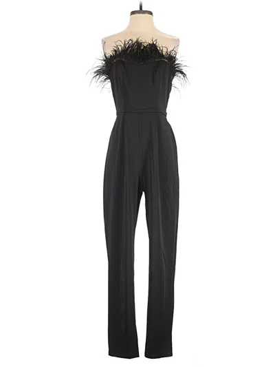 Pre-owned Mac Duggal Jumpsuit In Black