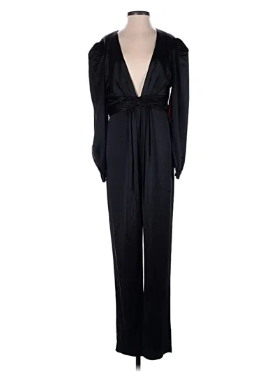 Pre-owned Mac Duggal Jumpsuit In Black
