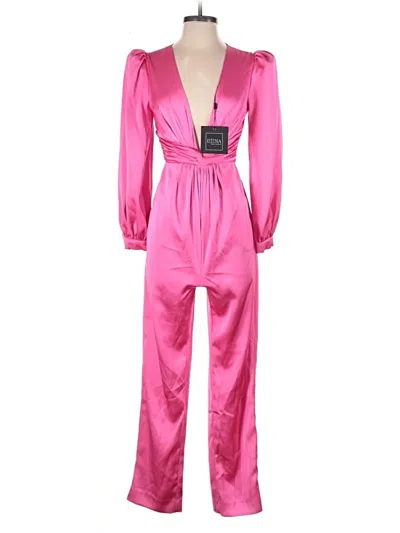 Mac Duggal Jumpsuit In Pink
