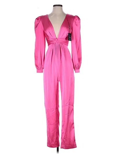 Pre-owned Mac Duggal Jumpsuit In Pink