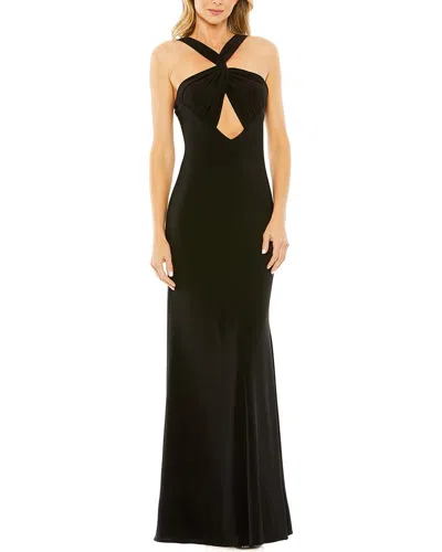 MAC DUGGAL MAC DUGGAL KNOTTED JERSEY GOWN