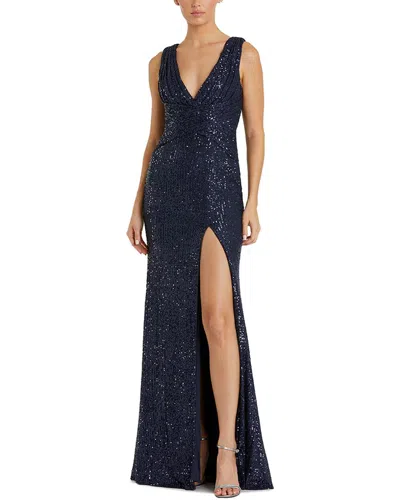 Mac Duggal Cocktail Dress In Blue