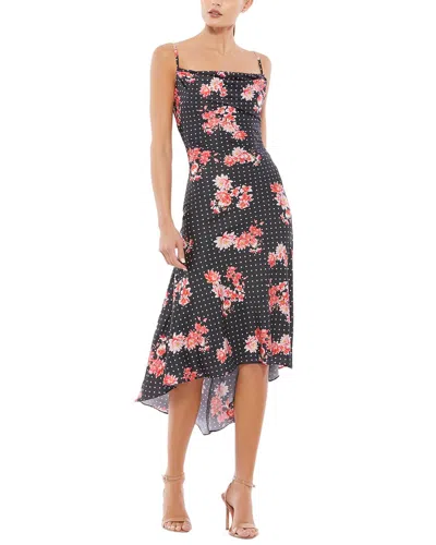 Mac Duggal Midi Dress In Multi