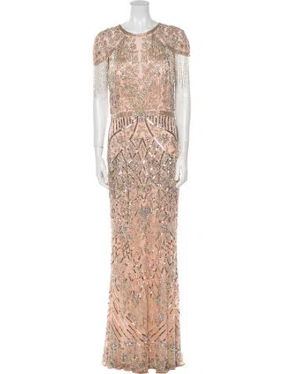 Pre-owned Mac Duggal Nylon Long Dress