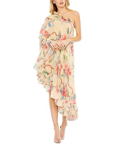 MAC DUGGAL MAC DUGGAL CAPE TRAPEZE DRESS