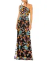 Mac Duggal One-shoulder Gown
